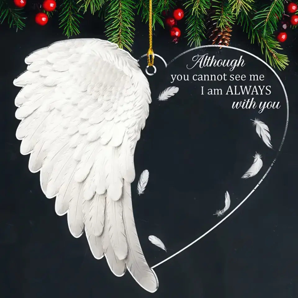 Angel In Heaven - Personalized Custom Photo Acrylic Ornament - Ornament - Gift for Family - OR001