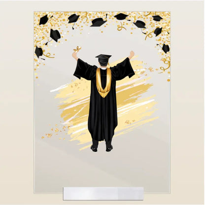 Graduation Celebration - Personalized Acrylic Plaque - Acrylic Plaque - Gift for Family - AP004