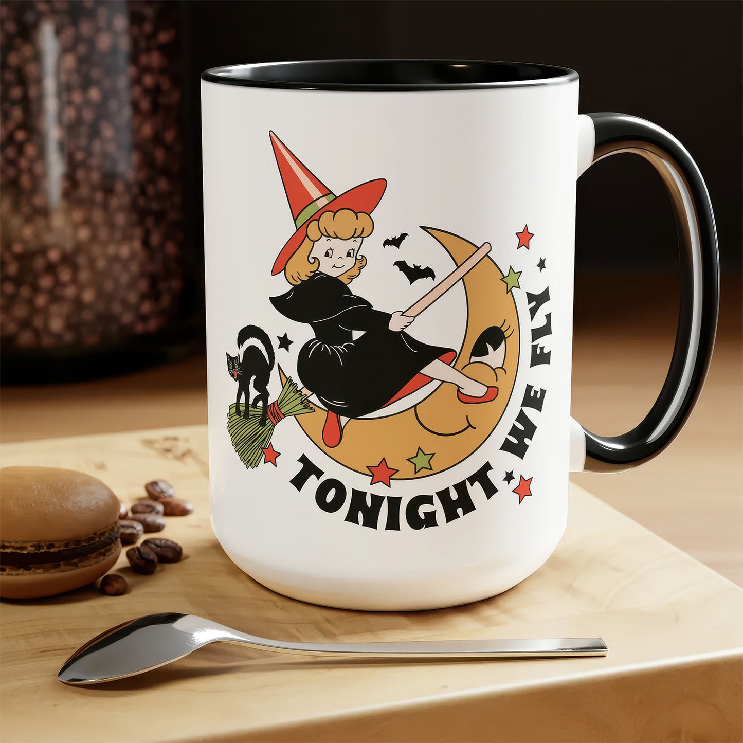 To Night We Fly Mug, Halloween Mug , Gift For Kid - Mug - MG010