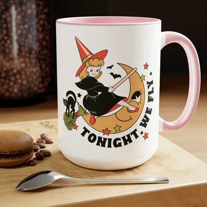 To Night We Fly Mug, Halloween Mug , Gift For Kid - Mug - MG010