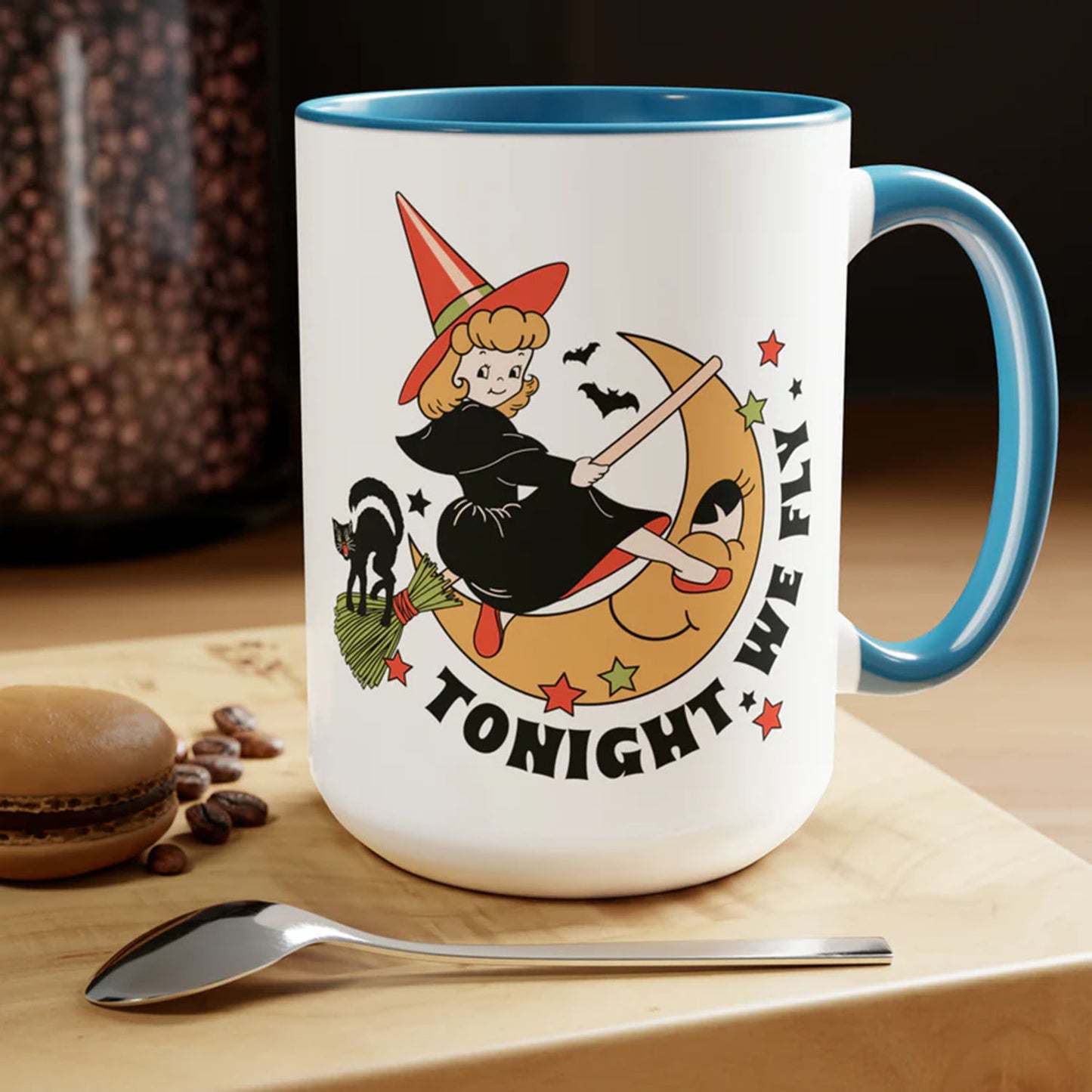 To Night We Fly Mug, Halloween Mug , Gift For Kid - Mug - MG010