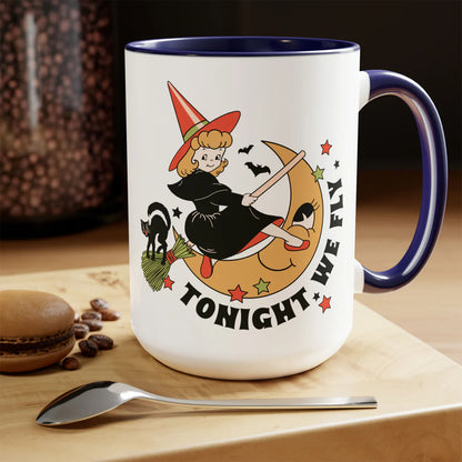 To Night We Fly Mug, Halloween Mug , Gift For Kid - Mug - MG010