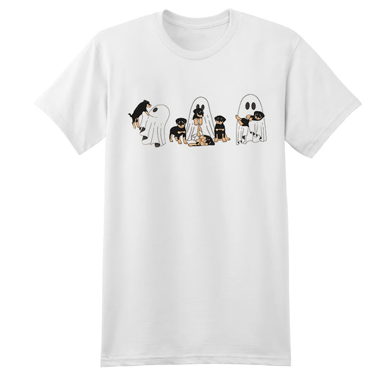 Lifescape -Halloween Dog Ghost Tshirt, Ghost Dog Gift, Retro Dog Halloween Shirt, Halloween Dog Shirt, Vet Tech Gifts, Halloween Group Shirt, Dog Lover - Sweatshirt - Gift for Family - TS013